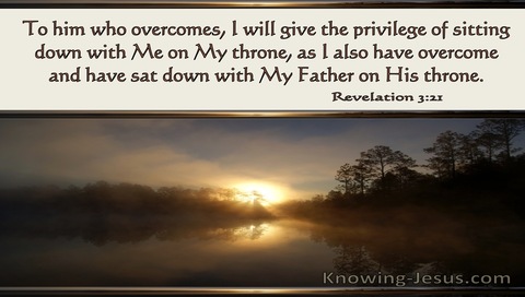 Revelation 3:21 As I Have Overcome And Sat Down With My Father On His Throne (windows)01:16